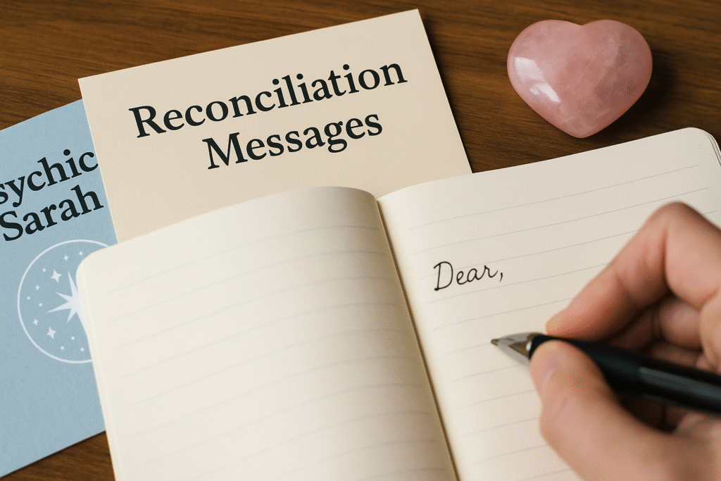 Psychic Healer guidance on what to say to a long lost love